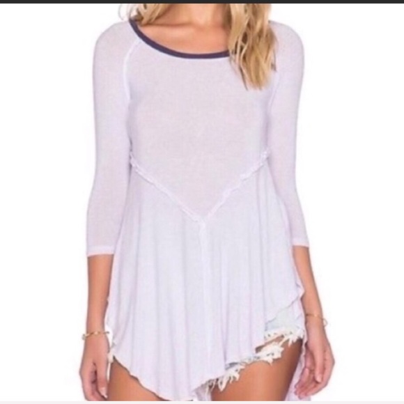 Free People Tops - Free People purple layering tee